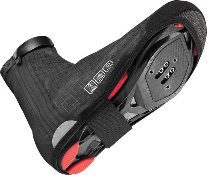 Rockbros Ochraniacze na buty LF1081 wiatroodporne wodoodporne 42-46 cm - czarne (45)