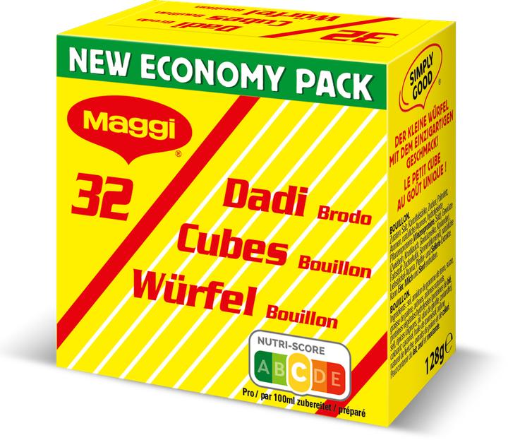 Actual product image Maggi 32-Cubes Bouillon