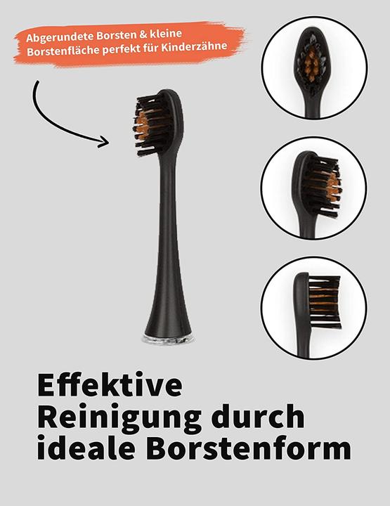 Actual product image Zahnheld Interchangeable heads Medio Mini (3 x)