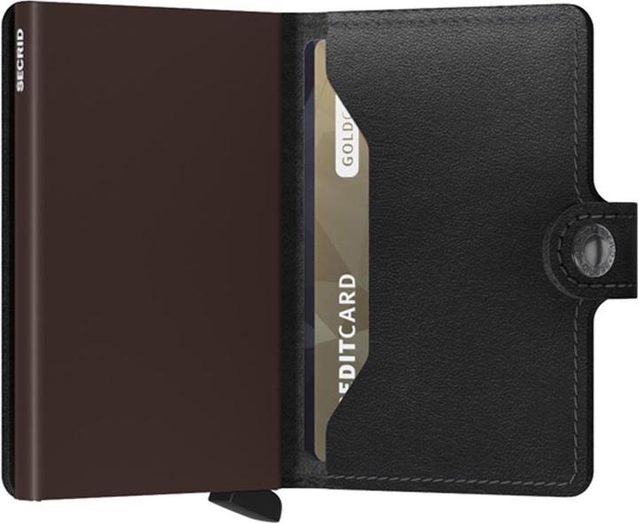 Produktbild Secrid Original Miniwallet -lompakko, musta/ ruskea