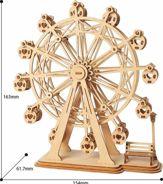 Actual product image Rolife Ferris Wheel (120 pieces)