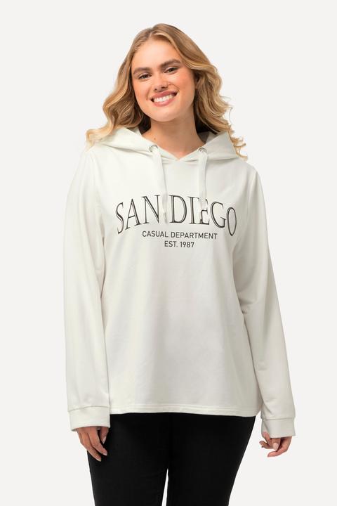 Produktbild Ulla Popken Hoodie, Städtenamen, Kapuze, Langarm (46, 48)