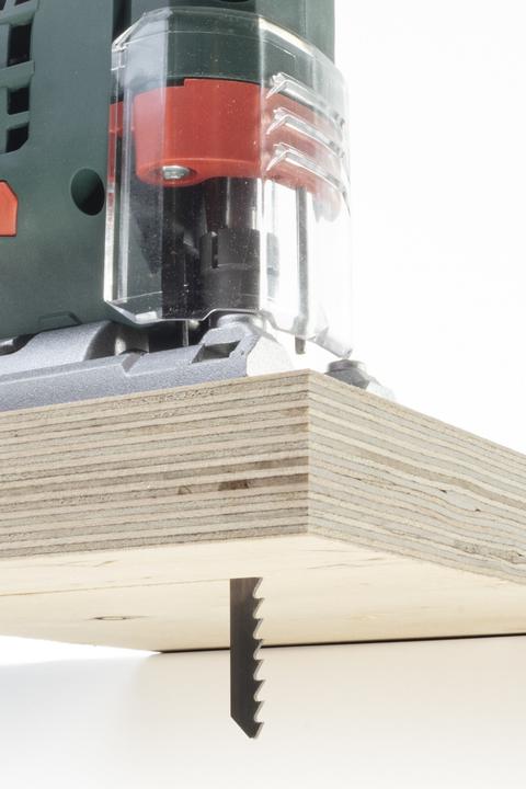 Produktbild wolfcraft 2 Stichsägeblätter HCS L=100mm T-Schaft