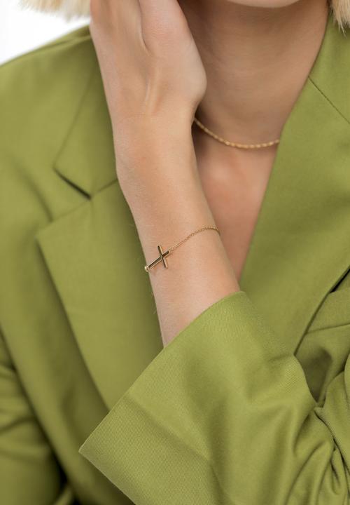 Immagine prodotto Elli mit Kreuz Symbol (18 cm, Argento)