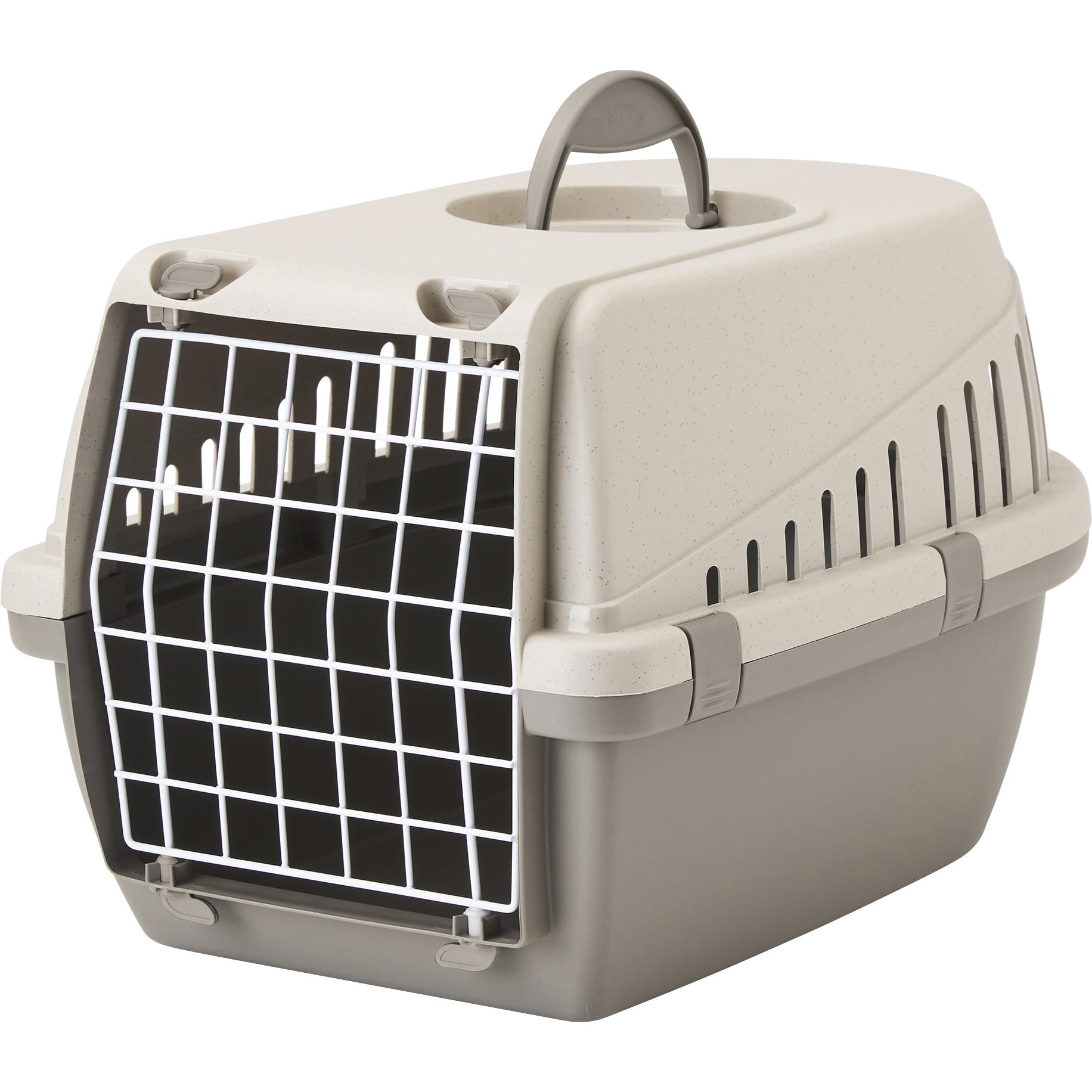 Comparer les prix de Cage de transport Savic Trotter 1 Happy Planet - l 49 x P 33 x H 30 cm - pour chat