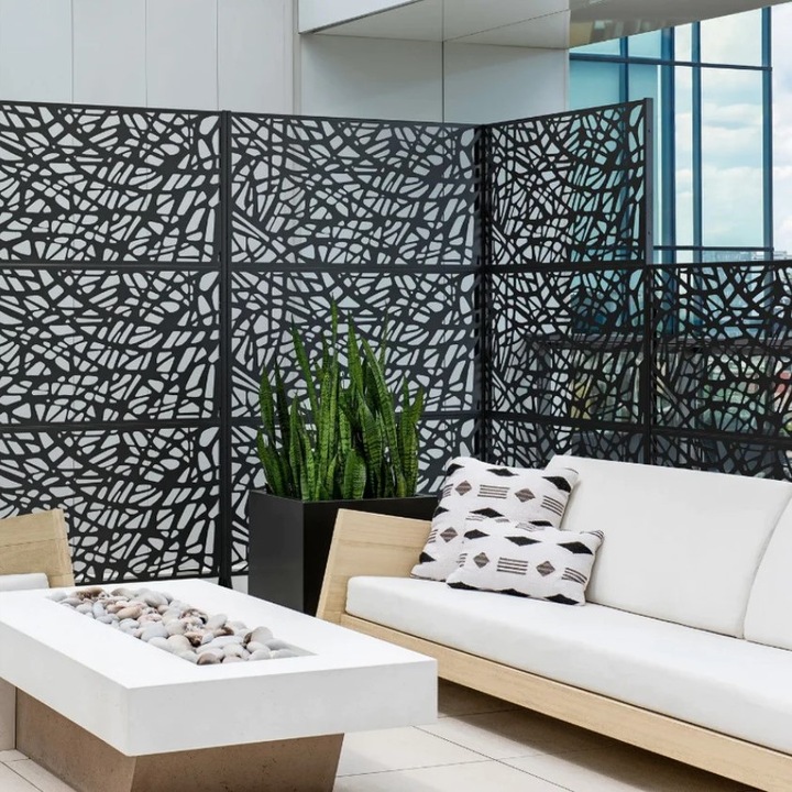 Produktbild SPC Moderne Sichtschutzwand Messina (5 cm)