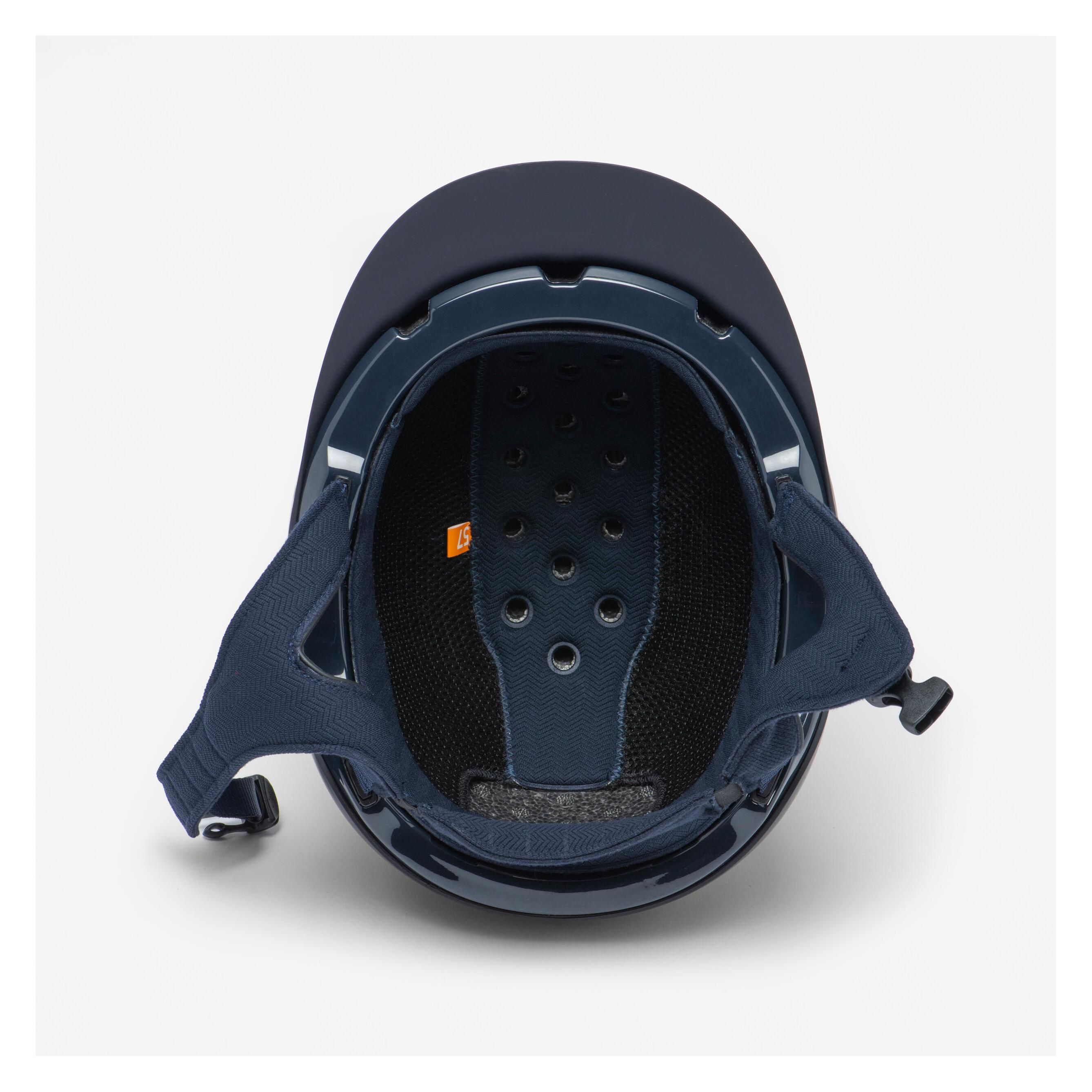 Casque équitation Adulte et Enfant - 100 noir