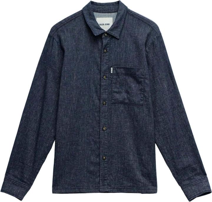 Immagine prodotto Salsa Jeans Leinenhemd Indigo Linen (S)