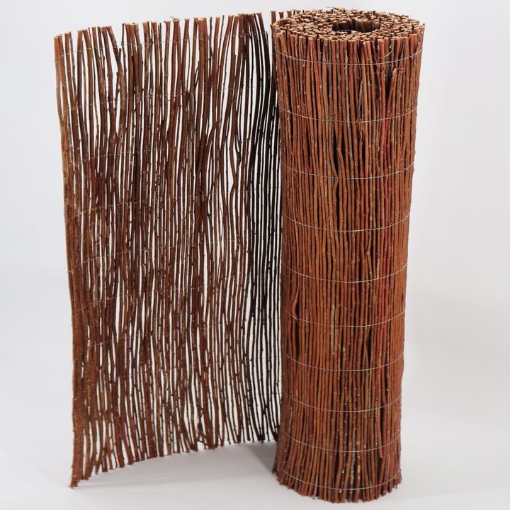 Produktbild Aquagart Weidenmatte 35m x 100 cm I Sichtschutzmatte aus Weiden Natürlicher Sichtschutz für Garten