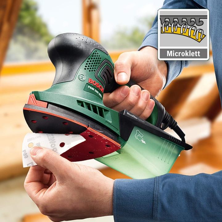 Immagine prodotto Bosch Home & Garden PSM 200 AES (Smerigliatrice a delta, 200 W)