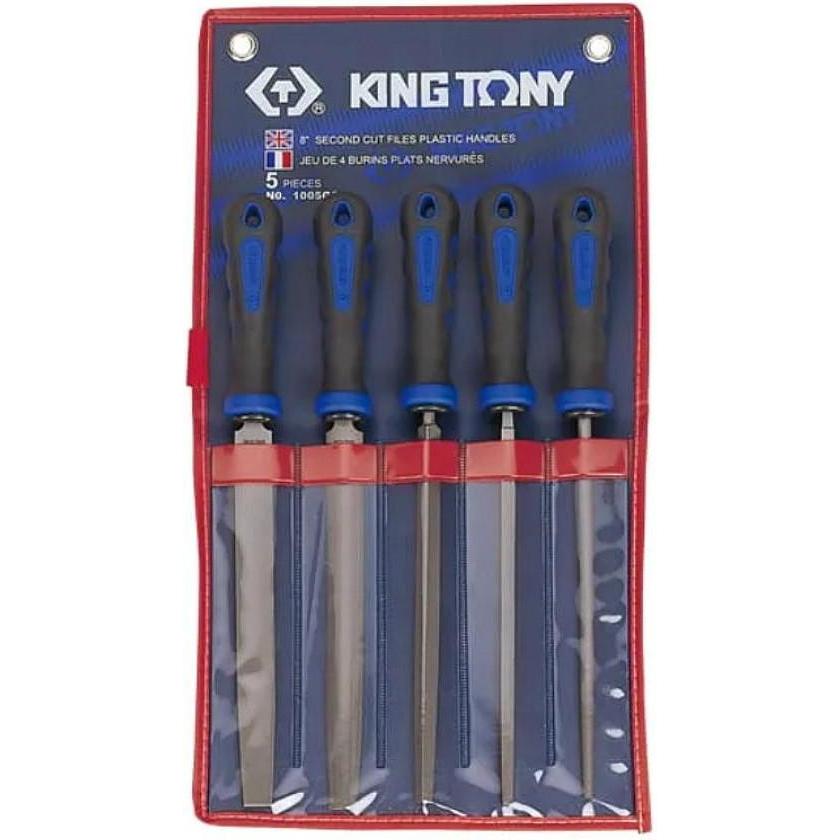 King, Raspen + Vijlen, tony Juego de 5 limas 250mm (250 mm)