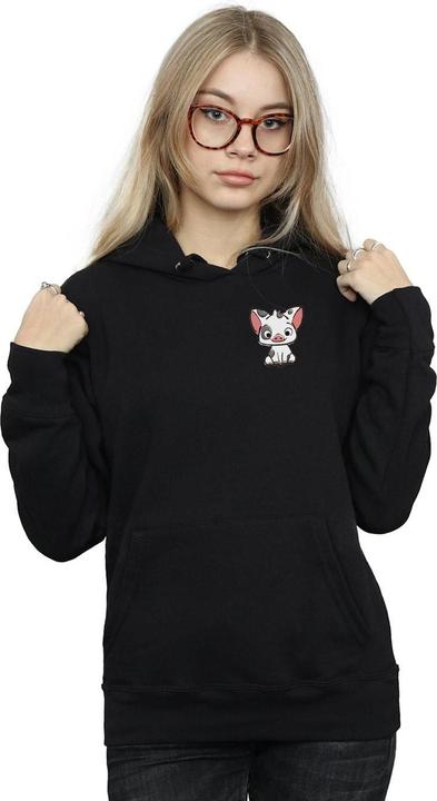 Immagine prodotto Disney Moana Pua The Pig Breast Print Felpa con Cappuccio Donna (M)