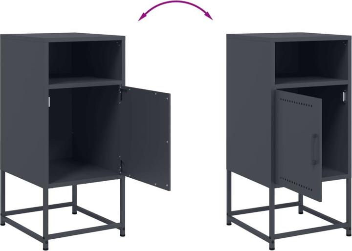 Image du produit vidaXL Nachttisch (36 x 39 x 78 cm)