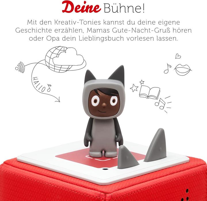 Produktbild Tonies Kreativ Tonie Grau (dunkelbraun) (Deutsch)