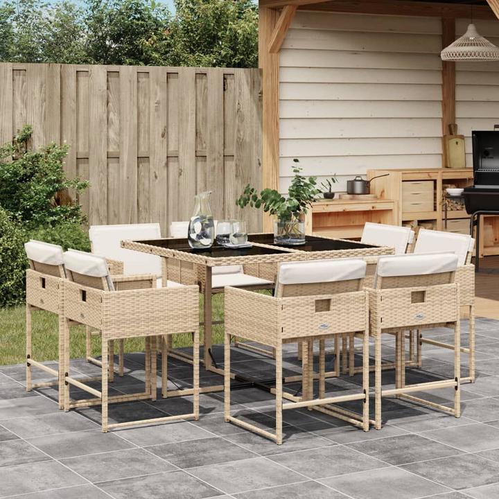 Actual product image vidaXL Garten Essgruppe (110 x 106 x 73 cm)