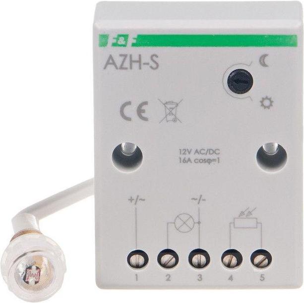 Actual product image F&R Twilight switch with external hermetic probe 2-1000lx 12V 16A (AZH-S-12V)