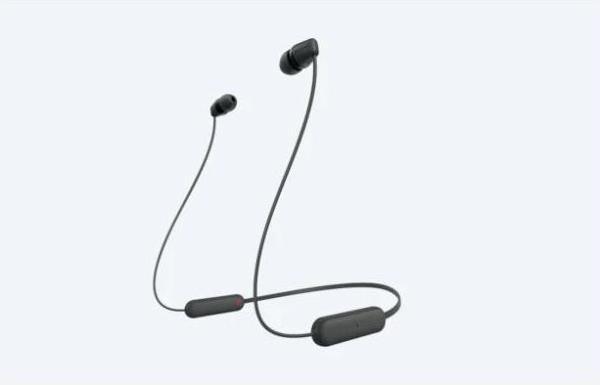 Actual product image Sony WI-C100 (No noise cancellation, 25 h, Wireless)