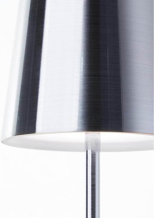 Actual product image Brilliant Rechargeable table lamp, 37cm, 300 lm, 3000-6500 K, dimmable, brushed aluminium (300 lm)