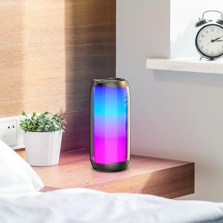 Produktbild Hoco - Wireless Speaker Pulsating (HC8) - with LED Light, Bluetooth 5.0, 10W - Blue (4 h)