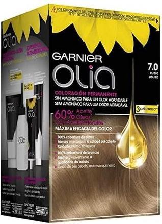 Produktbild Garnier OLIA Coloración Permanente #7,0 Rubio 4 pz (7,0 Rubio)
