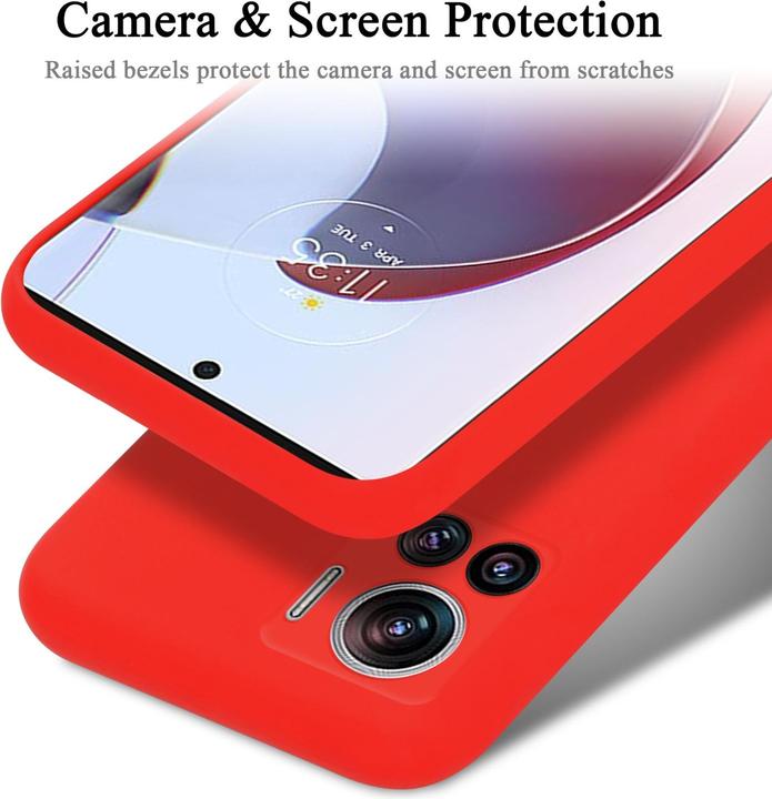 Immagine prodotto Cadorabo Custodia in silicone liquido TPU per Motorola EDGE 30 ULTRA / X30 PRO (Motorola Edge 30 Ultra)