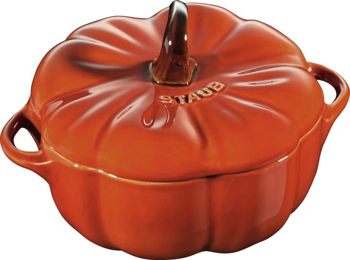 Actual product image Staub Roaster pumpkin (Casserole + Stewpot, Cast iron, 12.50 x 10.40 cm)