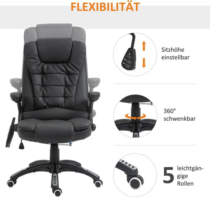 Produktbild Jamb Bürostuhl Massage mit Heizung