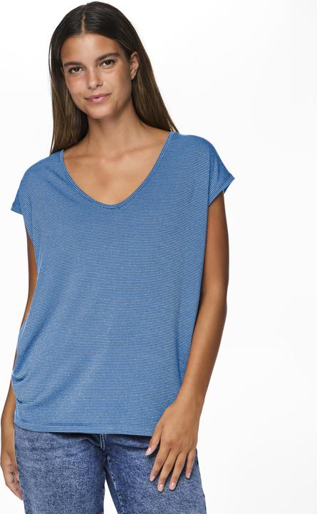 Actual product image Pieces Pcbillo Tee Lurex Stripes Noos Bc (XXL)