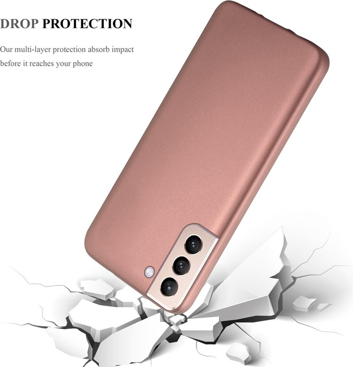 Produktbild Cadorabo TPU Matt Metallic Hülle (Samsung Galaxy S22+)