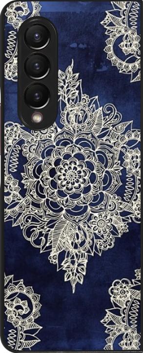 Actual product image PhoneLook Cover Cream Flower Moroccan (Samsung Galaxy Z Fold4)