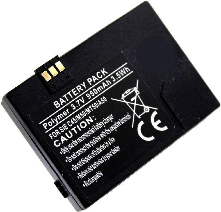 Actual product image AGI 2366 - Battery - Black - Lithium-Ion (Li-Ion) - 750 mAh - 3.6 V - Siemens A50