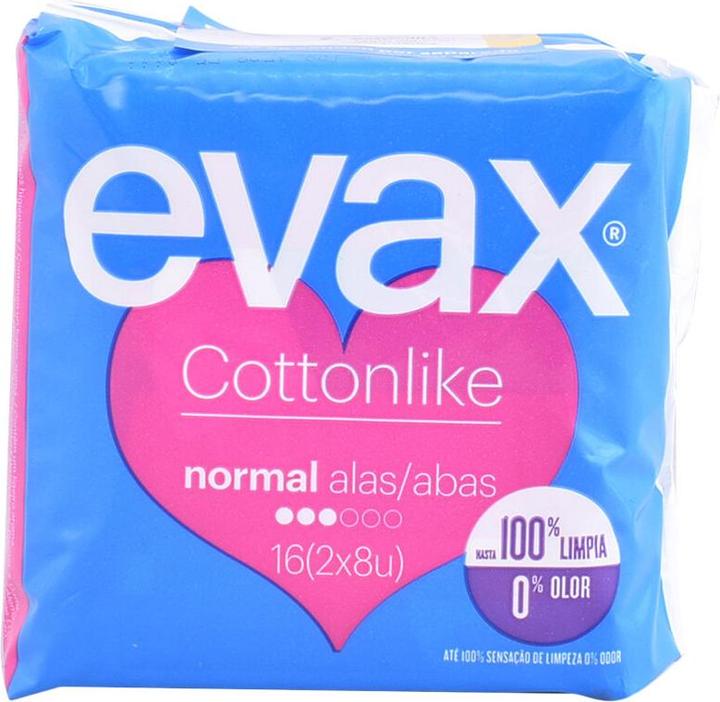 Produktbild Evax COTTONLIKE compresas normal alas 16 uds (16 x)