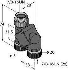 Image du produit Turck Distributeur double