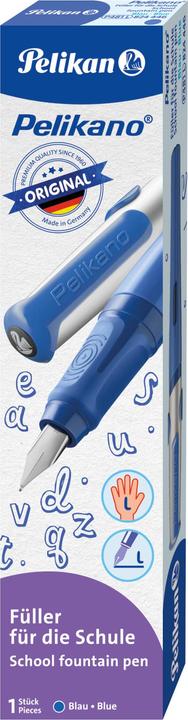 Actual product image Pelikan o Original fountain pen for left-handers L (Blue, 1 x)