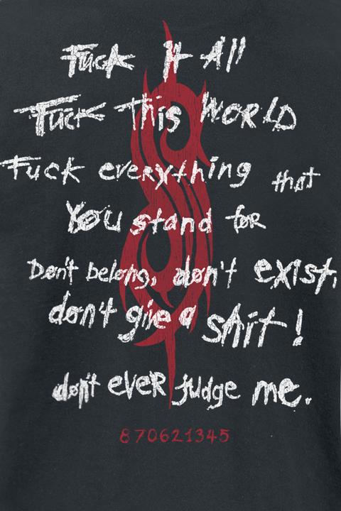 Produktbild Slipknot Fuck It All (L)