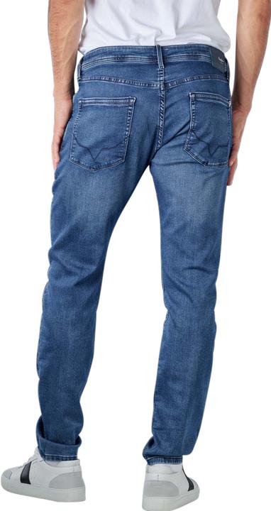 Actual product image Pepe Jeans Pepe Stanley Jeans Tapered Fit med blue gymdigo wiser (W28/L32)
