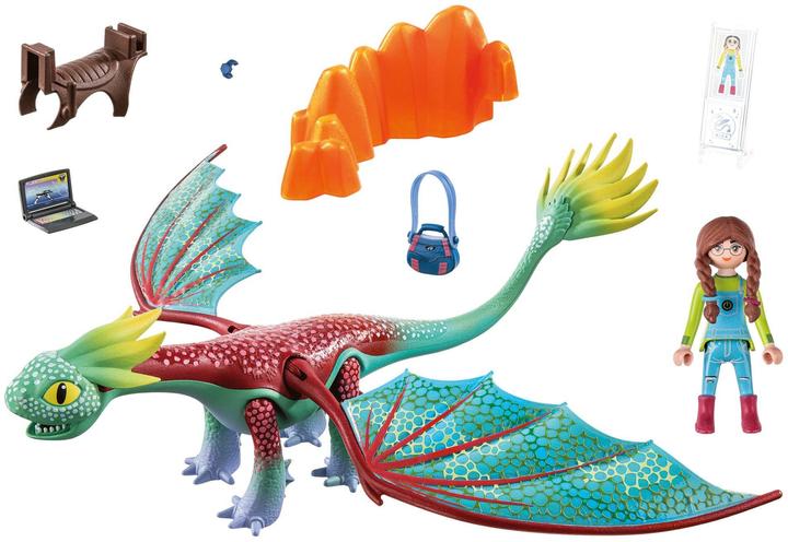 Produktbild Playmobil Dragons: The Nine Realms - Feathers & Alex (71083, Playmobil Dragons)