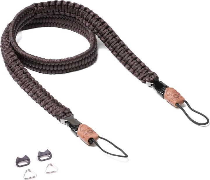 Actual product image C-Rope Traveller Dark Coffee 100cm (Shoulder strap)