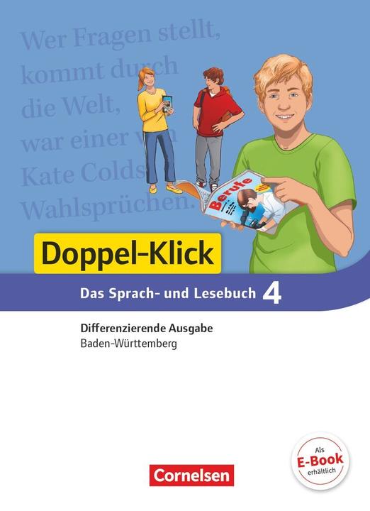 Produktbild Doppel-Klick 4. 8. Schuljahr. Differenzierende Ausgabe. Schülerbuch. BW (Deutsch, Martina/Bentin, Matthiasua, Schulz-Hamann, Werner/Scholz, 2018)