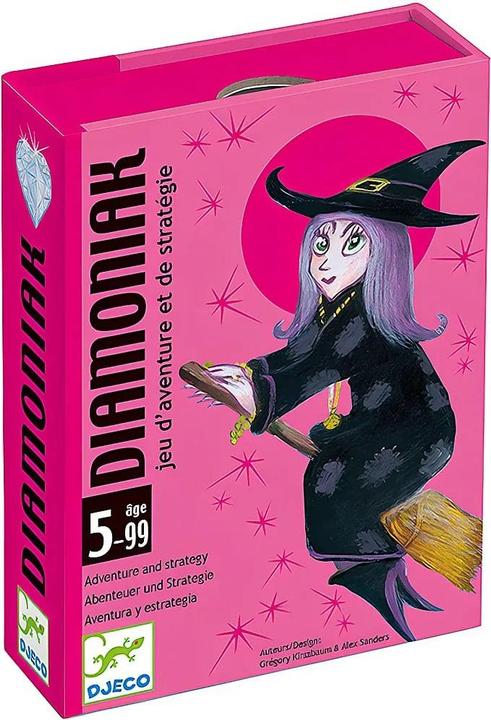 Produktbild Djeco Kartenspiel Diamoniak (mult) (Deutsch, Französisch, 2 - 4 Spieler)