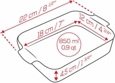Produktbild Peugeot Appolia Auflaufform aus Keramik