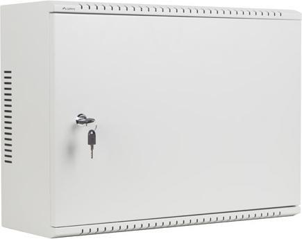 Actual product image Lanberg Nástěnná jednodílná skříň 19", 4U+3U/540x200, (dodávané složené), nízkoprofilová, plné dveřé (10.86 RU, 19 inch rack)
