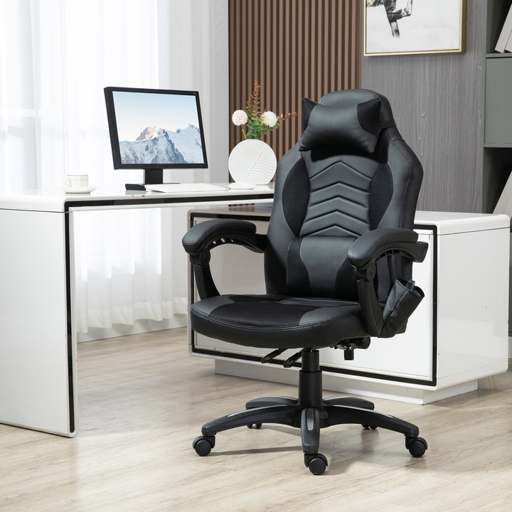 Produktbild Homcom Bürostuhl mit Wärmefunktion