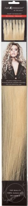 Actual product image Balmain HairXpression Human Hair 25-Pieces 50cm Length Number 614A 0.19kg - Pack of 25 (614A, 50 cm)