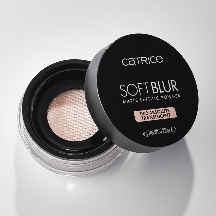 Immagine prodotto Catrice Soft Blur Matte Setting Powder (002, Pesca molle, Traslucido assoluto)