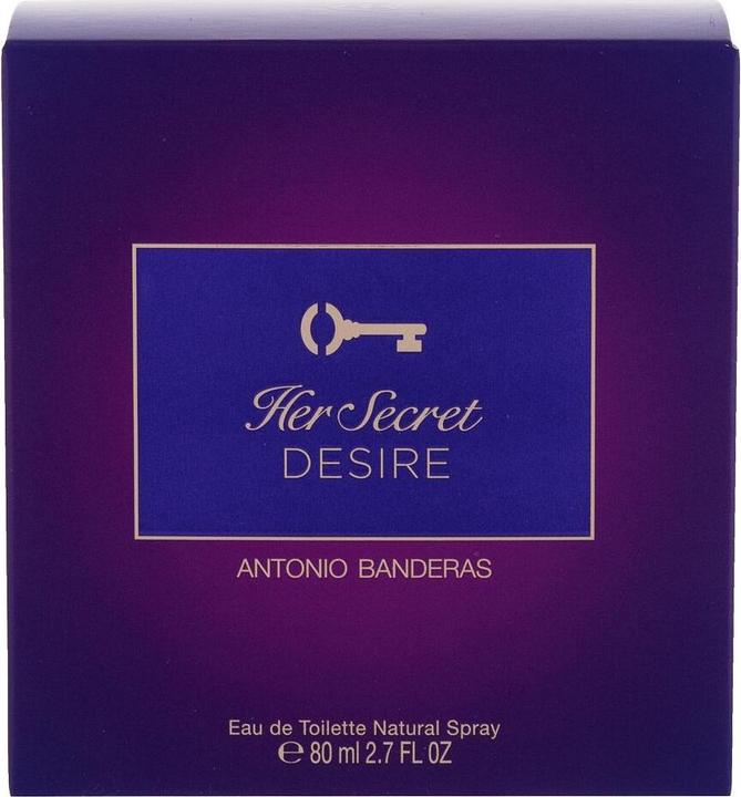 Produktbild Antonio Banderas Her Secret Desire (Eau de Toilette, 80 ml)