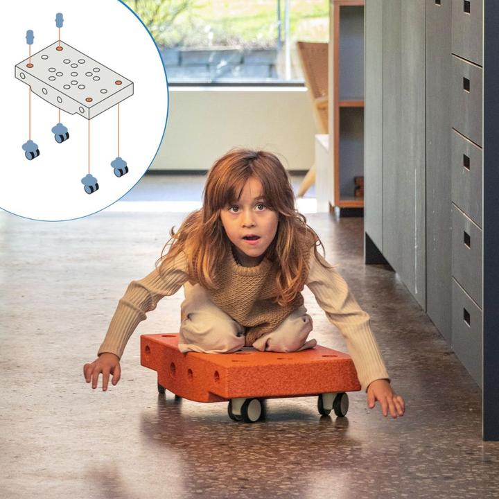 Actual product image Modu Explorer Set - Building Set Balance Toy, Slider, Seesaw