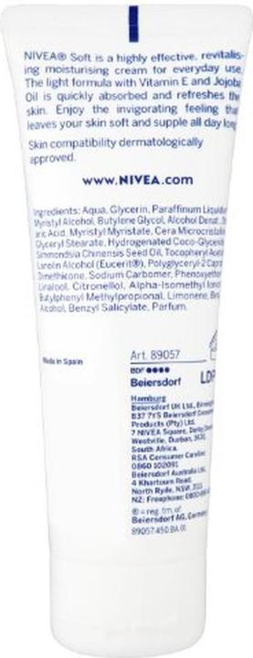 Image du produit NIVEA Soft Cream Tube 75ml (75 ml)