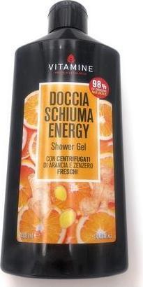 Vitamine Duschschaum Energy Orange und Ingwer 400ml (400 ml)