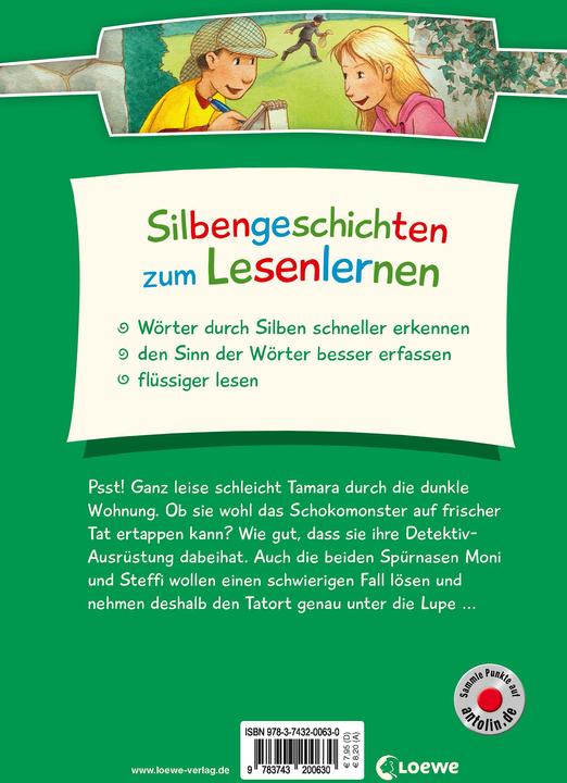Produktbild Silbengeschichten zum Lesenlernen - Detektivgeschichten (Deutsch, Gerit Kopietz, Jörg Sommer, 2018)